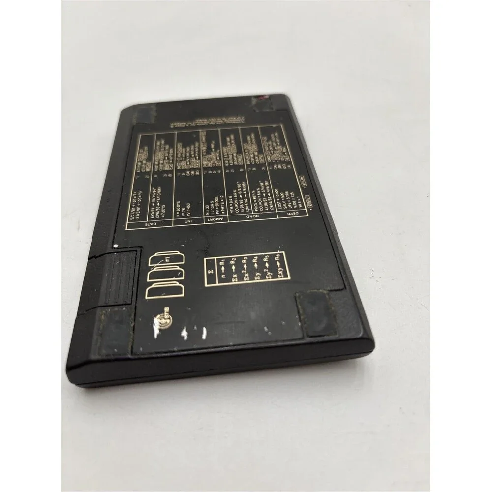 Vintage 1986 HP 12C Financial Calculator - MADE IN USA -
